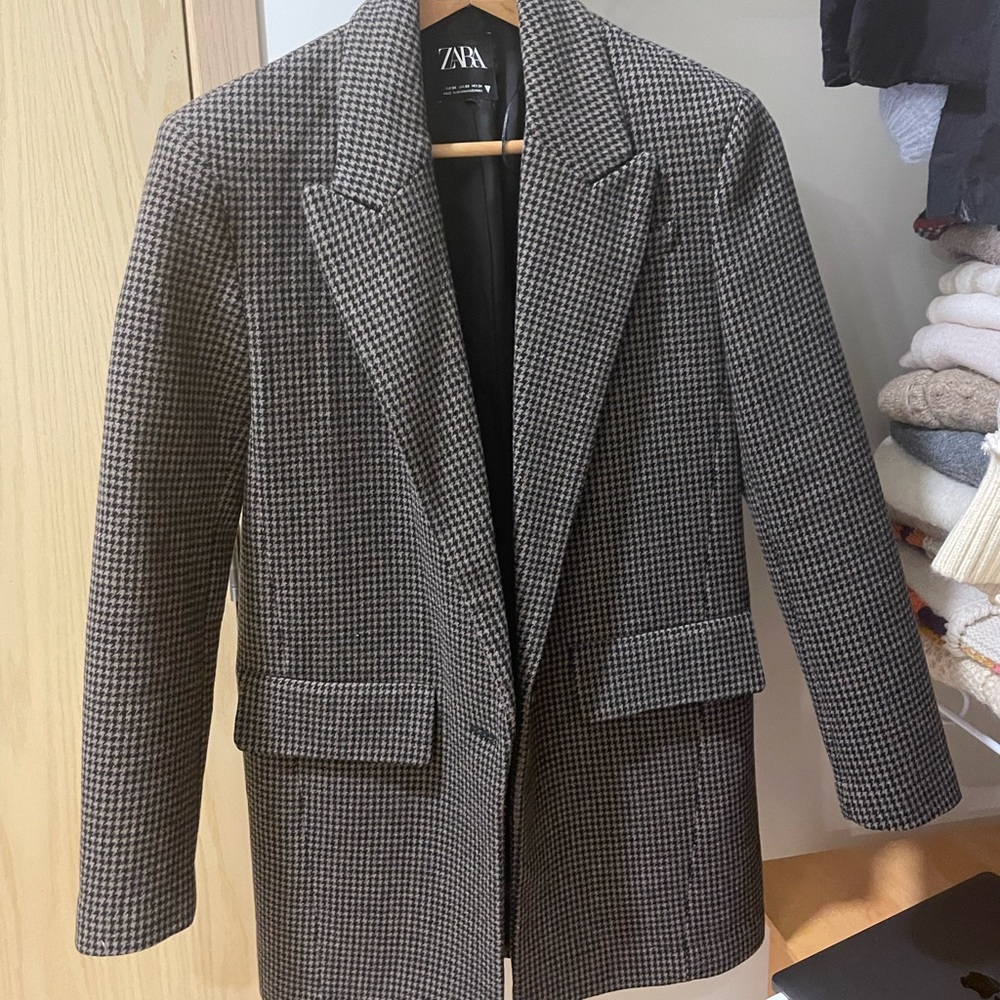 Zara blazer with shoulder pads